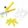 vidaXL Fliesen-Nivelliersystem 500 Keile 2500 Clips 1 mm