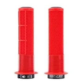DMR Brendog Death Grip 2 Lenkergriffe Lock-On mit Flansch 135 mm rot