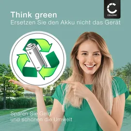 Cellonic Ersatz Akku 1900mAh 2 St.