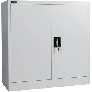 Makika Aktenschrank / Büroschrank abschließbar 40x90x90cm in Hellgrau