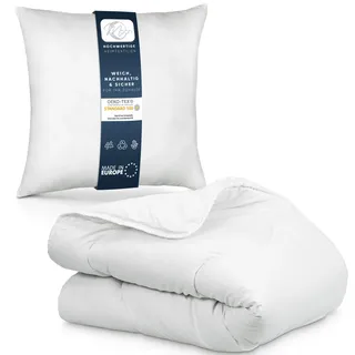 Babywelt Moon Bettenset Ganzjahresdecke Steppbettdecke 135 x 200 cm Set inkl. Kopfkissen 80 x 80 cm 100% Polyester