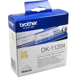 Brother DK-11204 Weiß