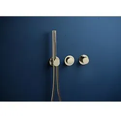 Herzbach MODUL7 PUSH Thermostat Fertigset 70.701003.1.03 1 Verbraucher PVD Gold