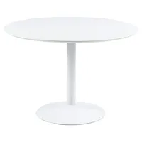 VCM IBIZA Esstisch Ø110 cm weiß.