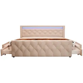 Home Deluxe VELARA 180 x 200 cm Beige