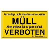 Corvus A600166 - Müll-Schild