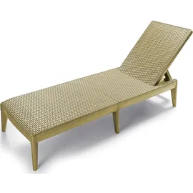 Ondis24 Numana Sonnenliege 183 x 57 x 29 cm Cappuccino