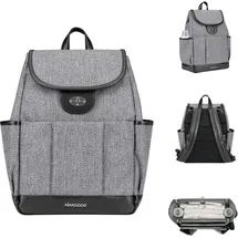 KIKKABOO Morice Rucksack Grau