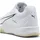 Puma Accelerate Pro 5 Hallenschuh, Weiß/Schwarz-Sedate-Grau, 40 1⁄2 / 40 1⁄2