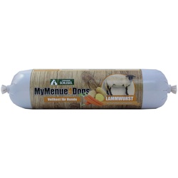 MyMenue4Dogs Hundefutter Lammwurst 400 g