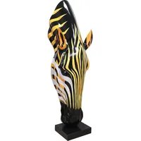 Gilde Gilde, Deko Objekt, Skulptur Zebra Zebrakopf