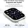 Honor Choice 49 mm BT Kunststoffgehäuse weiß Sportarmband weiß One Size