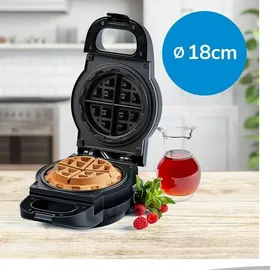 Media Shop PowerXL Waffle Star - Waffeleisen für gefüllte Waffeln 18cm - Schwarz