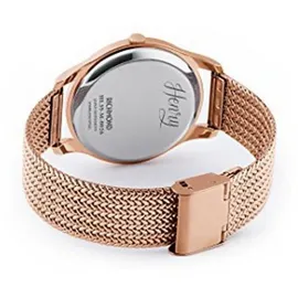 Henry London Unisex-Armbanduhr Richmond Analog Quarz Edelstahl HL39-M-0026