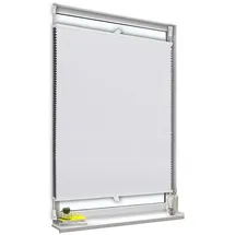 Woltu Wabenplissee ohne Bohren verdunkelung Thermo Doppelplissee Klemmfix Zweifarbig, Plissee Faltrollo Sonnen-, Sicht- - Schallschutz, Jalousie Plisseerollo für Fenster & Tür,