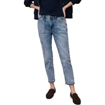 STREET ONE Cargo Jeans Charlie Blau 32/28