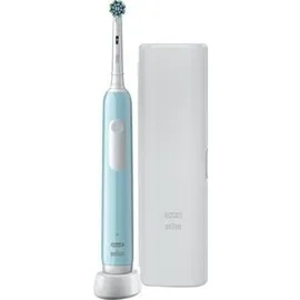 Oral B Oral-B, Elektrische Zahnbürste, Pro Series 1 Electric Toothbrush with Travel case, Caribbean Blue