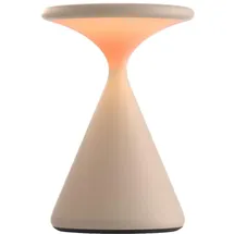 Grau SALT Akku-Tischleuchte Sand White