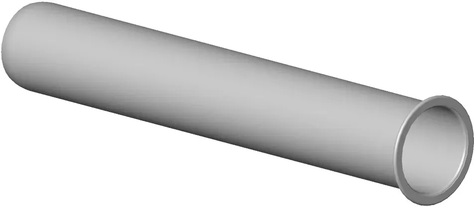 Dornbracht Rohr für Geruchverschluss Ersatzteile 092823007 D. 32 x D. 39 x 200 mm Messing (23kt Gold 092823007-09
