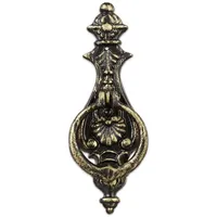 Relaxdays 4 x Türklopfer antik bronze Braun,Schwarz