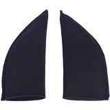 QHP Schallschutz Ohren für Ohrenhaube Fliegenohren Cob Schwarz