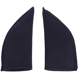 QHP Schallschutz Ohren für Ohrenhaube Fliegenohren Cob Schwarz