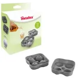 Metaltex Eiswürfelform aus Silikon 253536000 , 1 Packung = 1 Form für 4 Eiskugeln