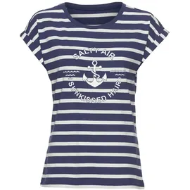 H.I.S. H.I.S T-Shirt Damen dunkelblau Gr.32/34