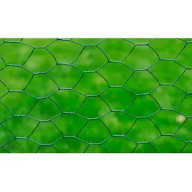 vidaXL Drahtzaun 25 x 0,75 m Grün/Stahl