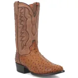 Dan Post Tempe Full Feder Strauß Rund Western Cowboy Stiefel (US Herren Größe)