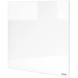 VASNER Infrarotheizung "Glas mit Rahmen weiß, 450 W, Citara G" Heizkörper Infrarot Glasheizung, IP44 Bad geeignet Gr. B/H/T: 60 cm x 60 cm x 2,5 cm, 450 W, unten-rechts, weiß Heizkörper