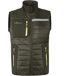 Steppweste "WALL" U-Supremacy - L - dark green