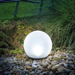 Solar Leuchtkugel 20cm, 7 Lichtfarben, 8 Std. Leuchtdauer