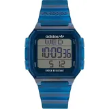 Adidas Watches Aost22552 Digital One Gmt Uhr Blue