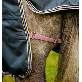 Horseware Amigo Hero Ripstop Lite 0g Turnout Decke wasserdicht Shadow/Rose & Navy, Horseware Deckengröße: 110 cm / 5`3
