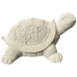 ZGM Gartenfigur Betonfigur Schildkröte SAMMY, handgefertigte Dekoration für Garten und Haus