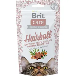 Brit Care Cat Snack - Katzen-Snack 50g Hairball