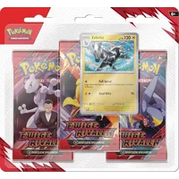 POKÉMON Sammelkarte Kangama 3 Booster-Packs Pokemon Karmesin & Purpur Karten deutsch goldfarben