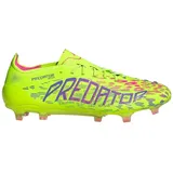 Adidas Predator Elite FG - Lucid Lemon / Lucid Pink / Blue Fusion - EU 44 2/3