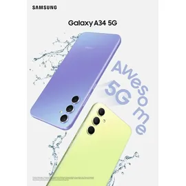 Samsung Galaxy A34 5G 6 GB RAM 128 GB Awesome Lime