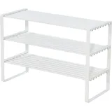 Spinder REX Schuhregal 70 x 48,5 x 29 cm weiß / weiß