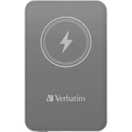 Verbatim Charge 'n' Go Magnetic Akku Ladegerät 10000mAh Grau