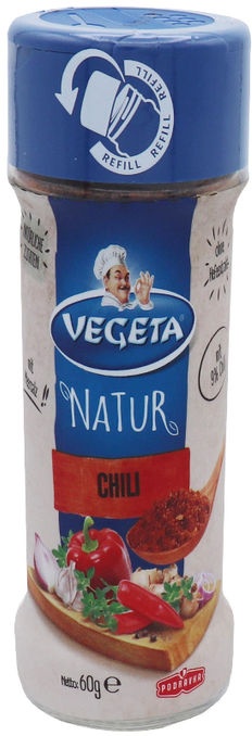 Vegata Chili Salz im Streuer