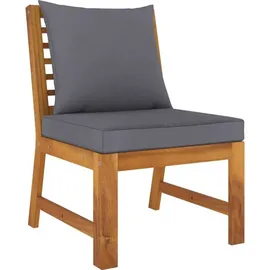 vidaXL Garten-Lounge-Set 4-tlg. braun/dunkelgrau 3057779