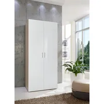WIMEX Drehtürenschrank Malta 80 x 185 x 54 cm Weiß