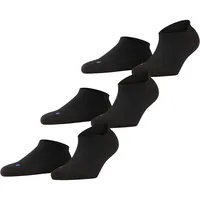 Falke Cool Kick 3-Pack Sneakersocken 3 Paar Schwarz 44-45