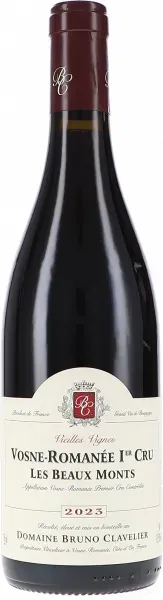 Vosne-Romanée 1er Cru Les Beaux Monts Vieilles Vignes AOC Bruno Clavelier 2023 BIO