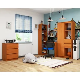 akord furniture factory AKORD SMART Erle Schreibtischbibliothek B125 x H180 x T50 cm