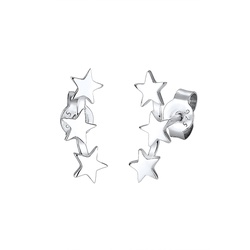 Elli Sterne Astro Trend Star Sternenbild 925 Silber Ohrringe   Damen 