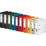 Falken Chromocolor Premium-Ordner DIN A4 80 mm Orange 10 St.